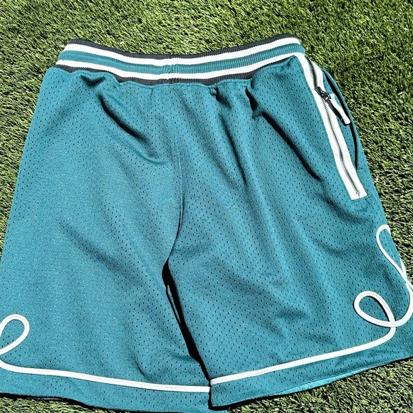 Nike Lace Twirl Green Basketball Shorts Mens Size Large - Picture 3 of 9